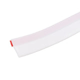 Under Door Draft Stopper TPE Thickening Self Adhesive Windproof Dustproof Noise Insulation Under Door Sweep Seal 6.6ft White - Extra Image