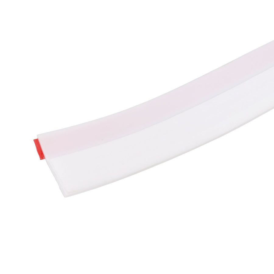 Under Door Draft Stopper TPE Thickening Self Adhesive Windproof Dustproof Noise Insulation Under Door Sweep Seal 6.6ft White