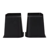 4Pcs Furniture Riser 6in Heavy Duty Slip Proof ABS Bed Rise Lift Block for Chair Sofa