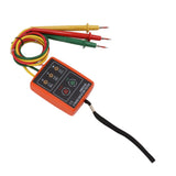 60V‑600V Three Phase Sequence Meter High Efficiency AC Phase Rotation Tester with LED Indicator Detector