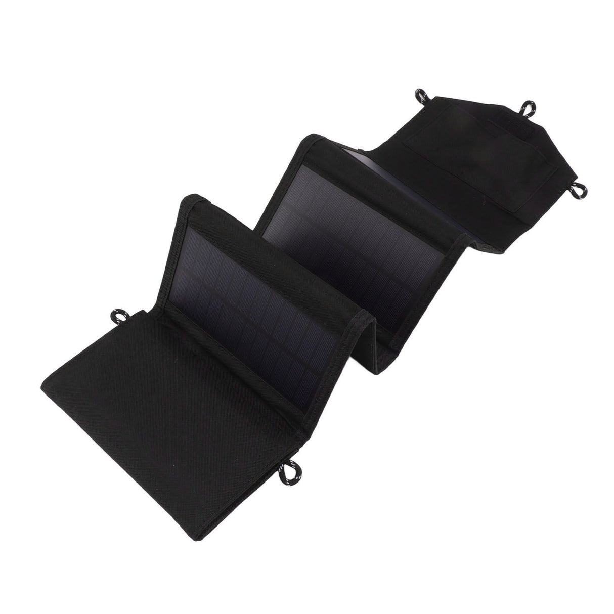 Solar Panel Folding Bag Dual USB Output Portable Foldable Solar Charger for Outdoor Camping Travel 20W 5V