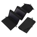 Solar Panel Folding Bag Dual USB Output Portable Foldable Solar Charger for Outdoor Camping Travel 20W 5V