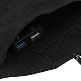 Solar Panel Folding Bag Dual USB Output Portable Foldable Solar Charger for Outdoor Camping Travel 20W 5V