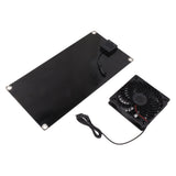 Solar Powered Fan Portable Monocrystalline Silicon 10W IP65 Waterproof Exhaust Fan for RV 18V