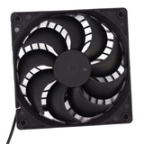 Solar Powered Fan Portable Monocrystalline Silicon 10W IP65 Waterproof Exhaust Fan for RV 18V