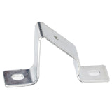10PCS Rail Mounting U Bracket C45 Stainless Steel Guide Rail Inclined Support U Shaped Connector Bracket M5 Hole
