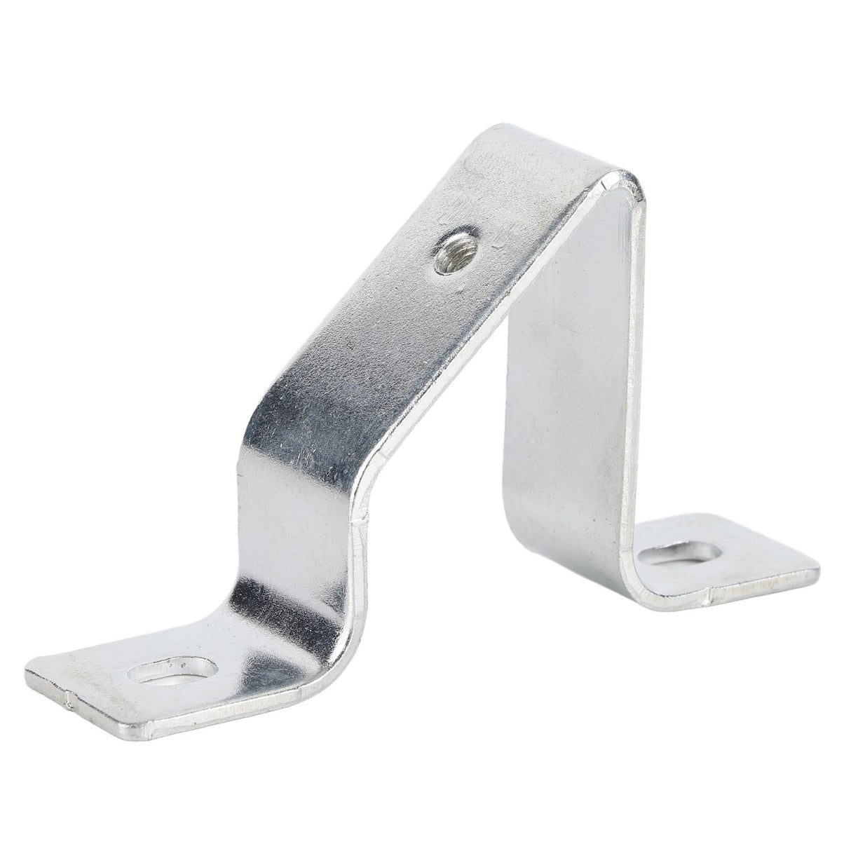 10PCS Rail Mounting U Bracket C45 Stainless Steel Guide Rail Inclined Support U Shaped Connector Bracket M5 Hole