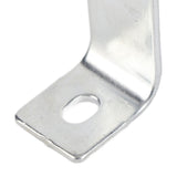 10PCS Rail Mounting U Bracket C45 Stainless Steel Guide Rail Inclined Support U Shaped Connector Bracket M5 Hole