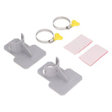 Swimming Pool Pipe Holders Above Ground Swimming Pool Hose Support Brackets with Tape Cable Tie for Preventing Pipes Sagging Accessory