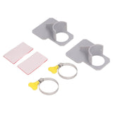 Swimming Pool Pipe Holders Above Ground Swimming Pool Hose Support Brackets with Tape Cable Tie for Preventing Pipes Sagging Accessory
