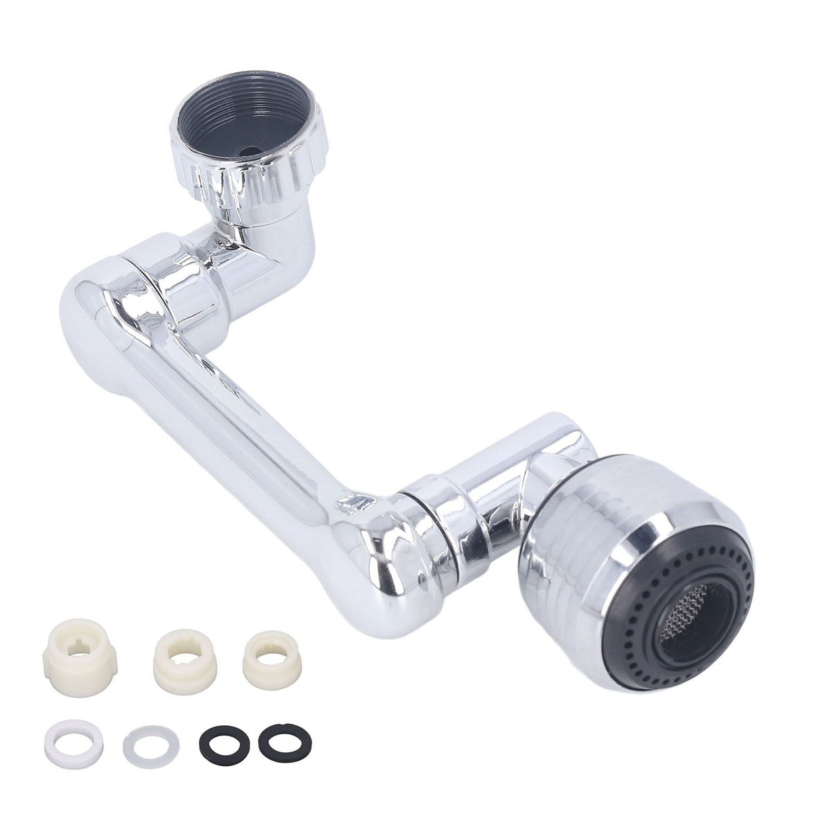1080 Degree Swivel Faucet Extender ABS Sink Filter Extender for Bathroom Sink Face Wash Attachment