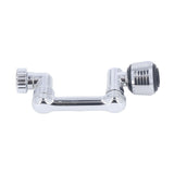 1080 Degree Swivel Faucet Extender ABS Sink Filter Extender for Bathroom Sink Face Wash Attachment - Close-Up Angle