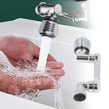 1080 Degree Swivel Faucet Extender ABS Sink Filter Extender for Bathroom Sink Face Wash Attachment - Extra Image