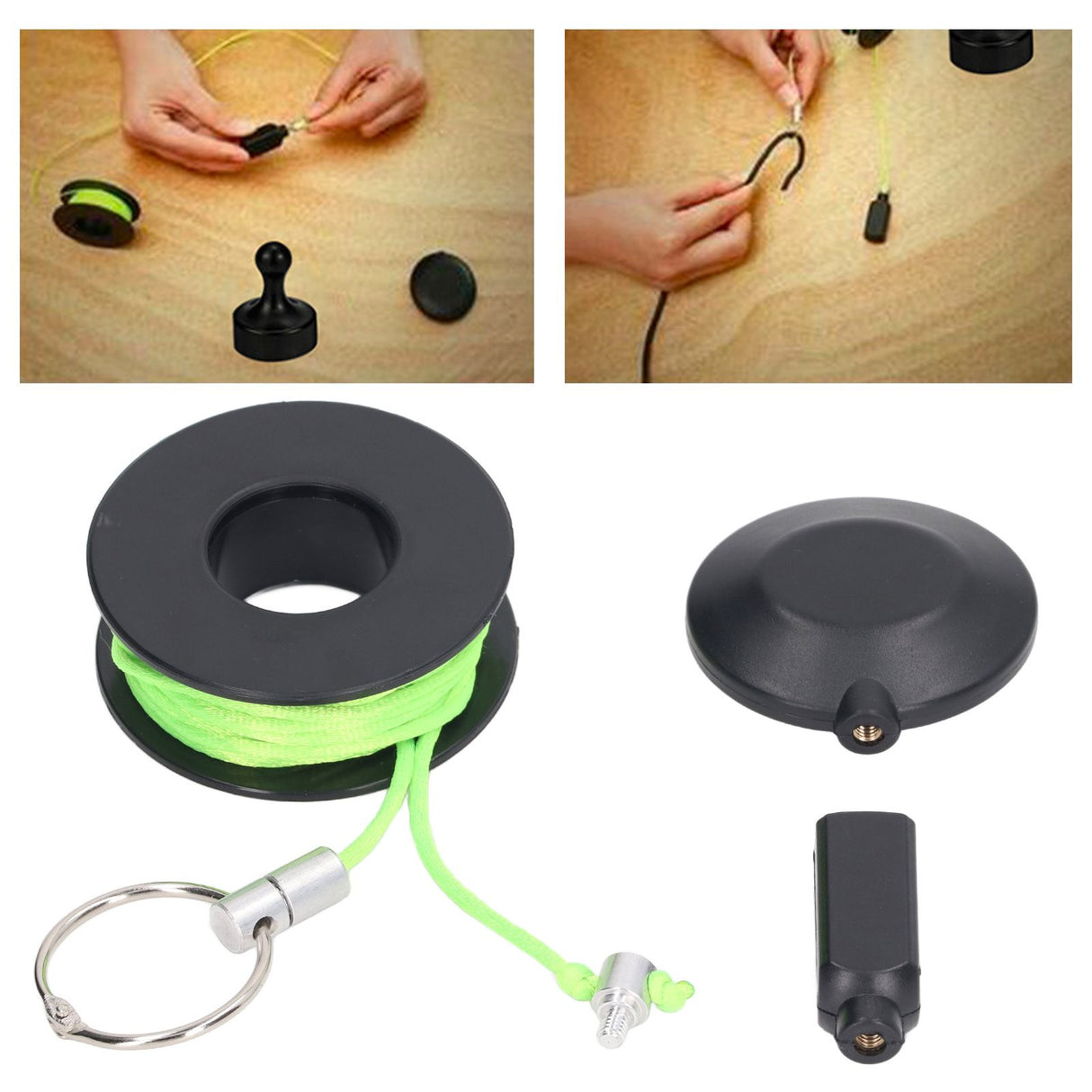 Magnetic Wire Pulling System Nylon Wire Routing Magnet Tool Kit Practical Wall Electrical Cable Navigation System