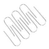 100PCS High Temperature Nichrome Jump Ring Mini U Hanger Hooks for Ceramic Ornament Jewelry Necklace Making