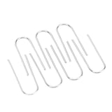 100PCS High Temperature Nichrome Jump Ring Mini U Hanger Hooks for Ceramic Ornament Jewelry Necklace Making - Extra Image
