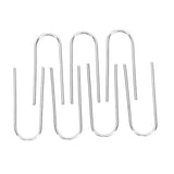 100PCS High Temperature Nichrome Jump Ring Mini U Hanger Hooks for Ceramic Ornament Jewelry Necklace Making