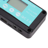 Solar Charge Controller Dual USB Output Fast Charging Solar Panel Regulator 12V/24V for Household Industry 10A