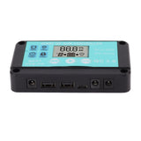 Solar Charge Controller Dual USB Output Fast Charging Solar Panel Regulator 12V/24V for Household Industry 80A