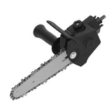 Saw Conversion Head Adapter Stainless Steel Plastic Handle Easy Assembly Electric Drill to Saw Adapter for DIY For 6in Electric Drill