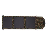 Foldable Solar Panel Dual USB Lightweight 30W Portable Solar Phone Charger Panel for Automobile 12V - Close-Up Angle