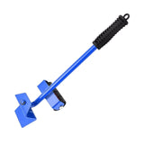 Heavy Duty Furniture Lifter Household Furniture Mover with 4 Wheel Rollers 1 Wheel Bar Blue