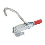 J Hook Type Toggle Clamp Quick Holding Draw Latch Action Pull Hook Type Mechanical Hook Toggle Clamp - Front View