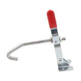 J Hook Type Toggle Clamp Quick Holding Draw Latch Action Pull Hook Type Mechanical Hook Toggle Clamp - Side View