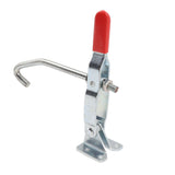 J Hook Type Toggle Clamp Quick Holding Draw Latch Action Pull Hook Type Mechanical Hook Toggle Clamp - Close-Up Angle