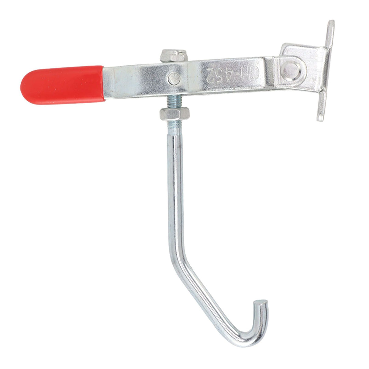 J Hook Toggle Clamp GH 452 Adjustable Quick Release Pull Latch Heavy Duty Toggle Latch Clamp for Door Case Trunk Smoker Lid