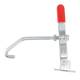 J Hook Toggle Clamp GH 452 Adjustable Quick Release Pull Latch Heavy Duty Toggle Latch Clamp for Door Case Trunk Smoker Lid - Rear View