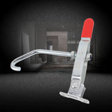 J Hook Toggle Clamp GH 452 Adjustable Quick Release Pull Latch Heavy Duty Toggle Latch Clamp for Door Case Trunk Smoker Lid - Extra Image