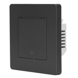 Smart Switch 1 Way Timing Controller Scene Switch Remote Control AC 100‑240V for Light Curtain Grey - Side View