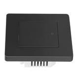 Smart Switch 1 Way Timing Controller Scene Switch Remote Control AC 100‑240V for Light Curtain Grey