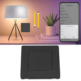 Smart Switch 1 Way Timing Controller Scene Switch Remote Control AC 100‑240V for Light Curtain Grey