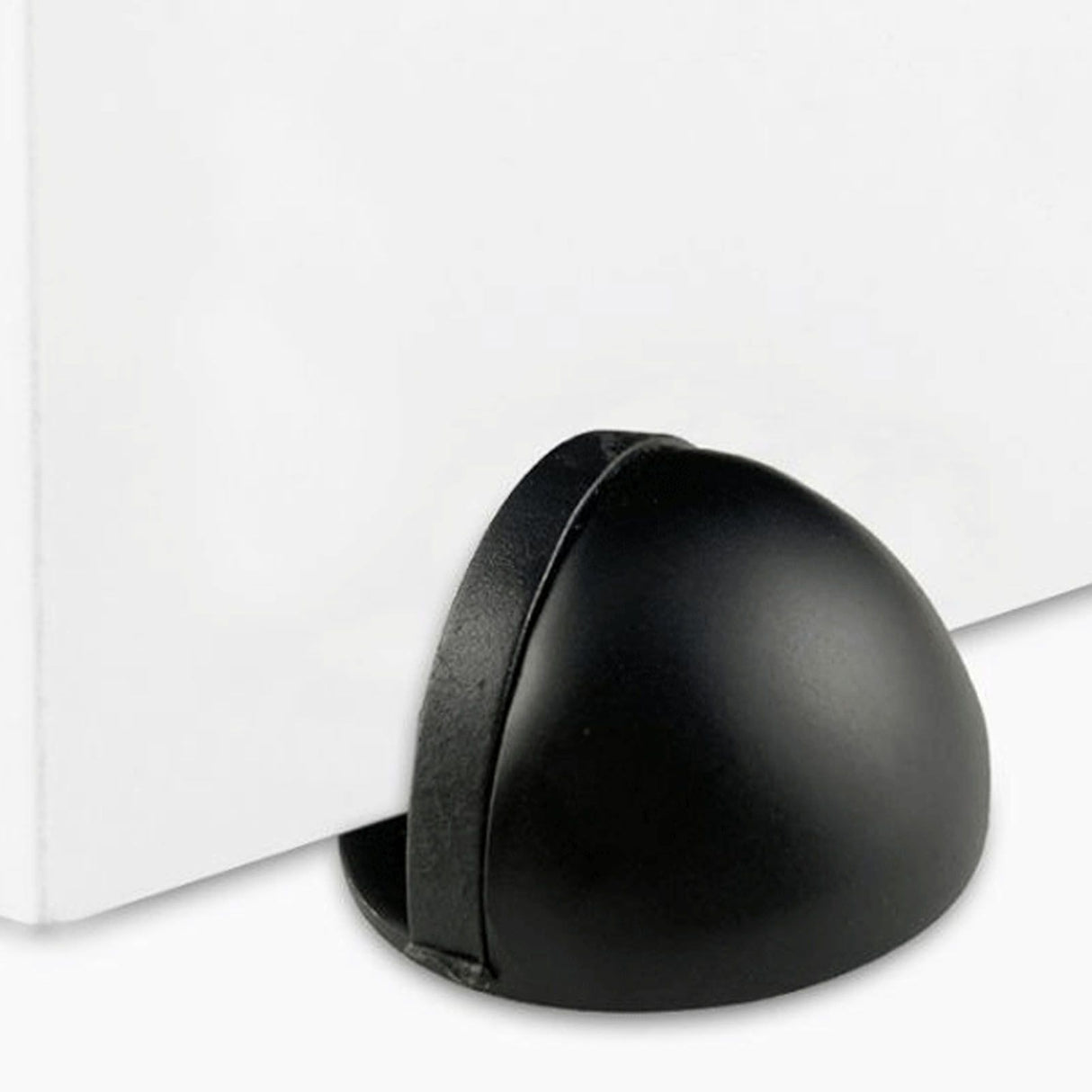 Dome Door Stop 304 Stainless Steel Sound Dampening Floor Door Bumper Punching Free Collision Proof