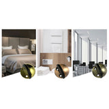 Dome Door Stop 304 Stainless Steel Sound Dampening Floor Door Bumper Punching Free Collision Proof - Extra Image