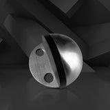 Dome Door Stop 304 Stainless Steel Sound Dampening Floor Door Bumper Punching Free Collision Proof - Extra Image