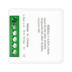 Smart Light Switch PCV WiFi APP Remote Control DIY On and Off Switch for Tuya 16A White