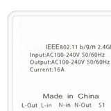 Smart Light Switch PCV WiFi APP Remote Control DIY On and Off Switch for Tuya 16A White - Extra Image