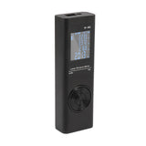 Laser Distance Meter High Accuracy Rechargeable 131ft Handheld Rangefinder with Electronic Level for Area Volume - Side View