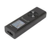 Laser Distance Meter High Accuracy Rechargeable 131ft Handheld Rangefinder with Electronic Level for Area Volume - Top-Down View