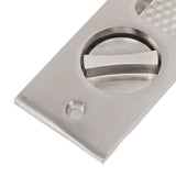 Sliding Door Mortise Lock with 2 Keys Zinc Alloy Invisible Recessed Handle Latch Pocket for Wood Furniture Hardware Brushed Nickel