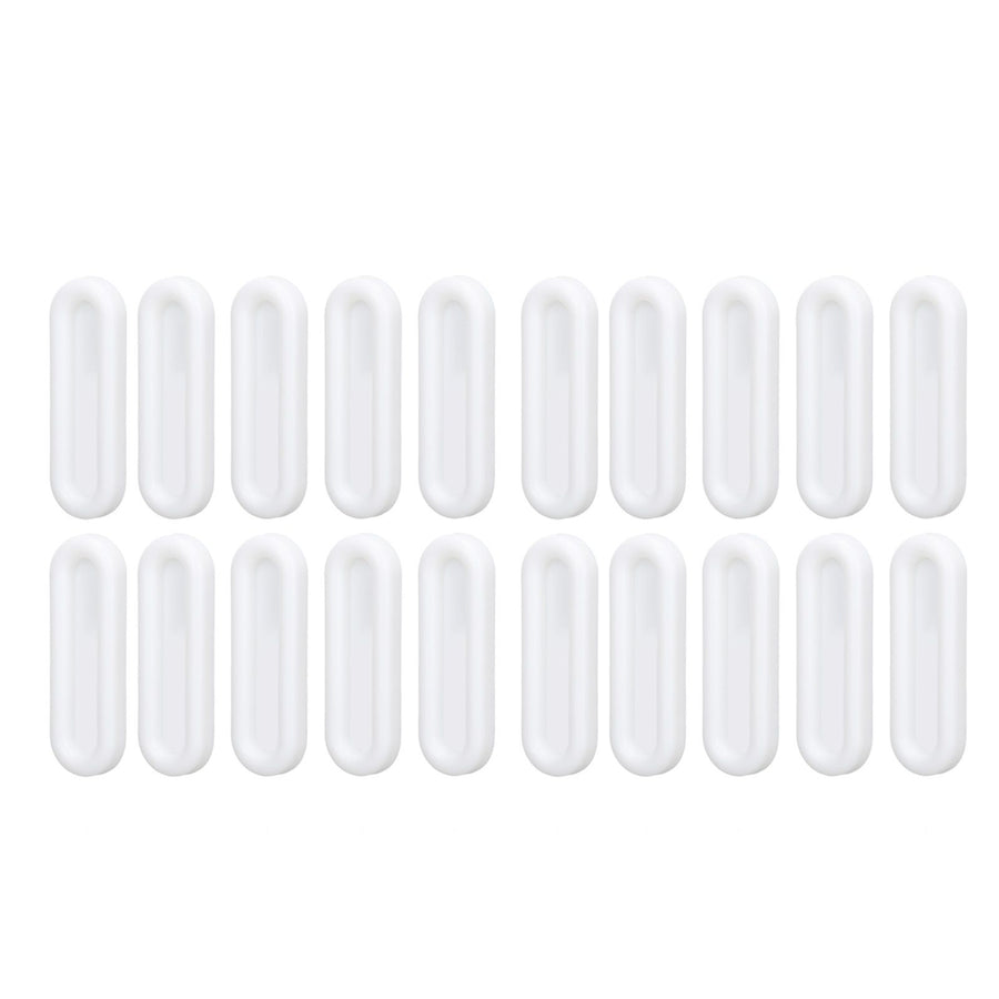 20 PCS Self Stick Pull Handle Light Weight Instant Stick On Handle for Window Door Cabinet
