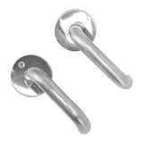 Stainless Steel Aisle Door Fire Lock Fireway Walkway Emergency Exit Fire Door Handle - Top-Down View
