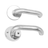 Stainless Steel Aisle Door Fire Lock Fireway Walkway Emergency Exit Fire Door Handle - Extra Image