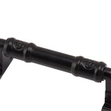 2PCS Door Handle Heavy Duty Smooth Surface Black Flexible Door Levers for Warehouse Door Sliding Door