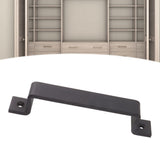 Door Handle Pull Bar 153mm Hole Spacing Iron Accessory for Cabinet Wardrobe Home