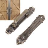 Barn Door Handle Iron Rust Prevention Farmhouse Pulling Handles for Cabinets Closets Drawers Doors Wardrobes Antique Bronze - Extra Image