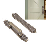 Barn Door Handle Iron Rust Prevention Farmhouse Pulling Handles for Cabinets Closets Drawers Doors Wardrobes Antique Bronze